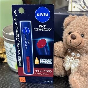 Nivea Rich Care & Color Lipstick - Cherry Brown